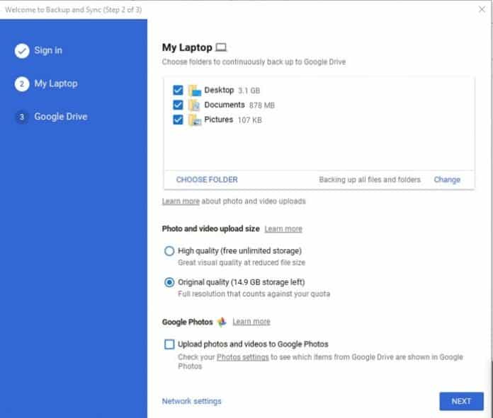 google drive desktop not syncing with google drive online