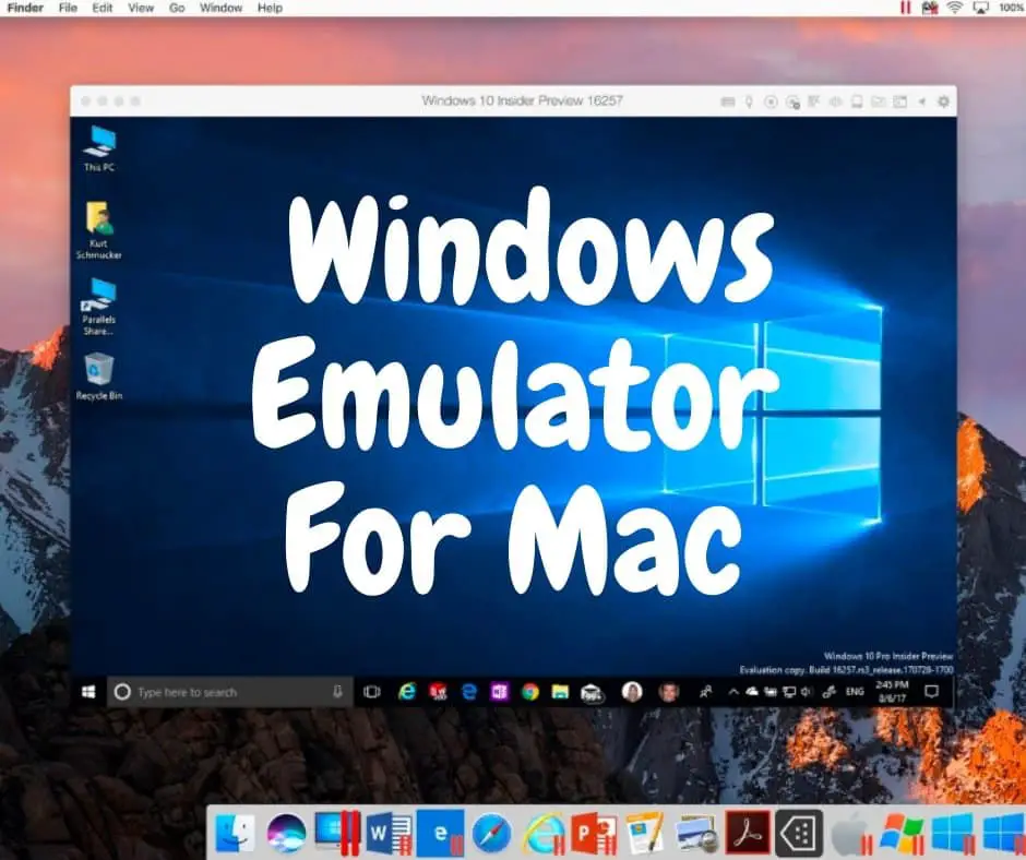 windows mac emulator online