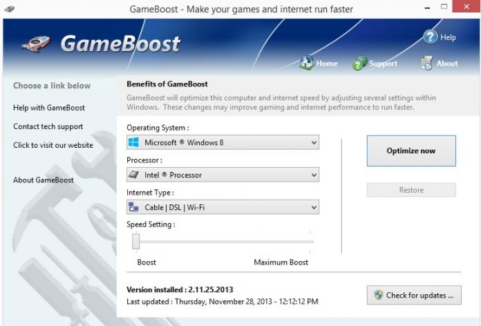 game booster pc windows 10