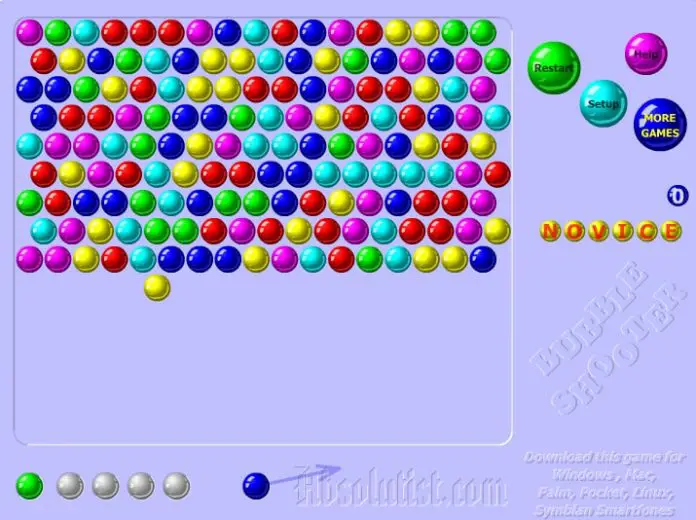 msn free online games bubble shooter
