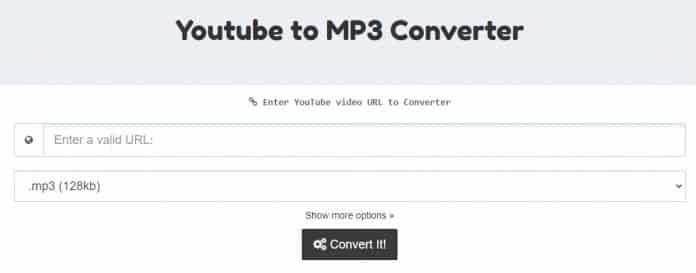 youtube url to mp3 converter