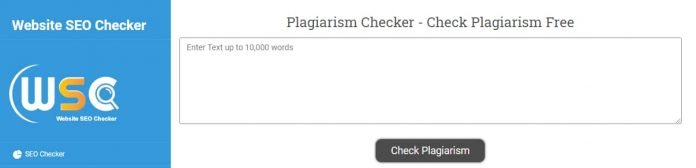 plagiarism checker free online no word limit