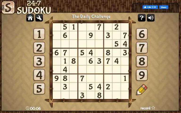 play sudoku online