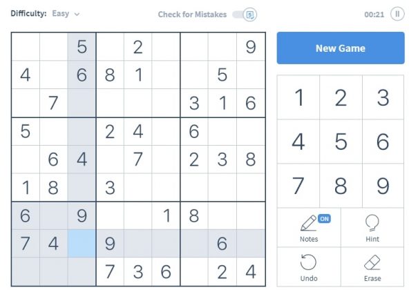 free download sudoku games for mobile