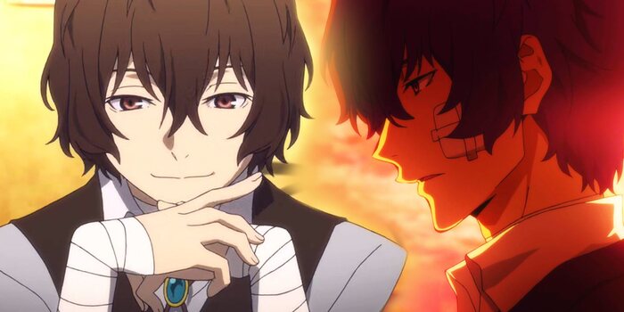 Dazai Osamu from "Bungou Stray Dogs" Anime Hairstyles 