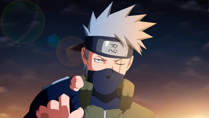 Kakashi Hatake from "Naruto"