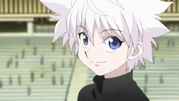 Killua Zoldyck from "Hunter x Hunter"  Anime Hairstyles 