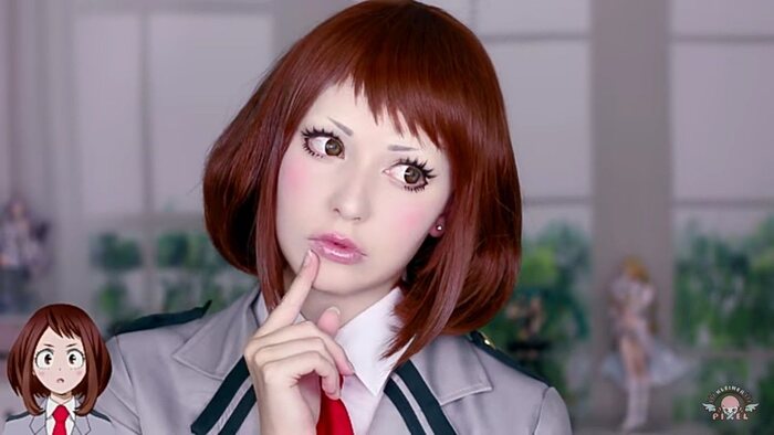 Ochaco Uraraka from "My Hero Academia"