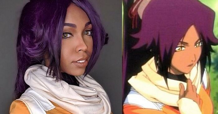 Yoruichi Shihouin from "Bleach"